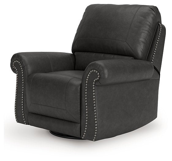 Chasemore Swivel Glider Recliner - Dan Dan The Mattress Man (Midland, MI)