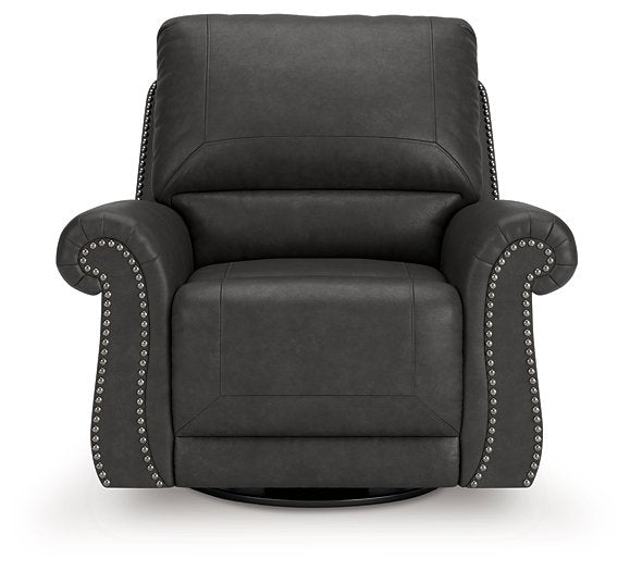 Chasemore Swivel Glider Recliner - Dan Dan The Mattress Man (Midland, MI)