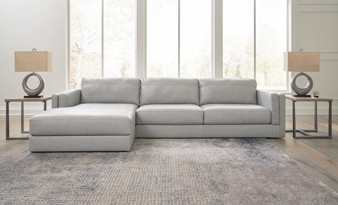 Amiata Sectional with Chaise - Dan Dan The Mattress Man (Midland, MI)