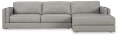Amiata Sectional with Chaise - Dan Dan The Mattress Man (Midland, MI)