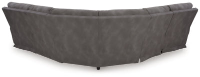 Next-Gen DuraPella Power Reclining Sectional - Dan Dan The Mattress Man (Midland, MI)
