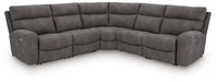 Next-Gen DuraPella Power Reclining Sectional - Dan Dan The Mattress Man (Midland, MI)