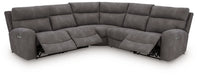 Next-Gen DuraPella Power Reclining Sectional - Dan Dan The Mattress Man (Midland, MI)