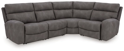 Next-Gen DuraPella Power Reclining Sectional - Dan Dan The Mattress Man (Midland, MI)