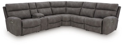 Next-Gen DuraPella Power Reclining Sectional - Dan Dan The Mattress Man (Midland, MI)