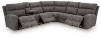 Next-Gen DuraPella Power Reclining Sectional - Dan Dan The Mattress Man (Midland, MI)