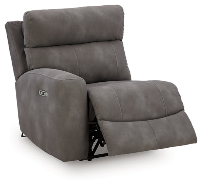 Next-Gen DuraPella Power Reclining Sectional - Dan Dan The Mattress Man (Midland, MI)