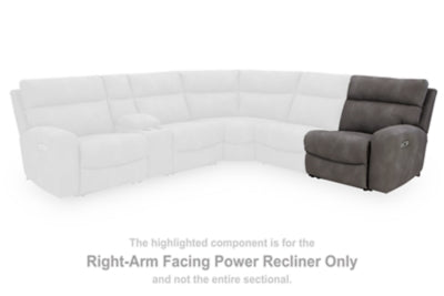 Next-Gen DuraPella Power Reclining Sectional - Dan Dan The Mattress Man (Midland, MI)