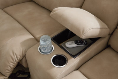 Next-Gen DuraPella Power Reclining Sectional - Dan Dan The Mattress Man (Midland, MI)