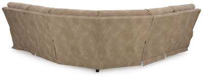 Next-Gen DuraPella Power Reclining Sectional - Dan Dan The Mattress Man (Midland, MI)
