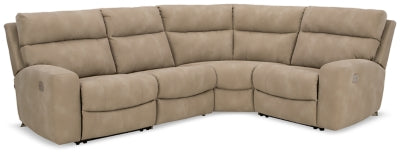 Next-Gen DuraPella Power Reclining Sectional - Dan Dan The Mattress Man (Midland, MI)
