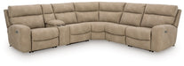 Next-Gen DuraPella Power Reclining Sectional - Dan Dan The Mattress Man (Midland, MI)