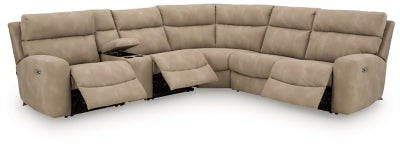 Next-Gen DuraPella Power Reclining Sectional - Dan Dan The Mattress Man (Midland, MI)
