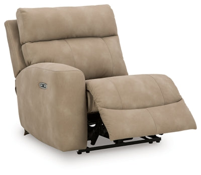 Next-Gen DuraPella Power Reclining Sectional - Dan Dan The Mattress Man (Midland, MI)