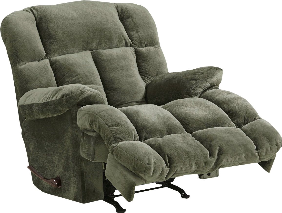 Cloud 12 Manual Chaise Rocker Recliner - Dan Dan The Mattress Man (Midland, MI)