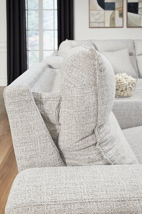 Modmax II Power Reclining Sectional with Audio Consoles - Dan Dan The Mattress Man (Midland, MI)