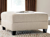Steelwater Retreat Oversized Accent Ottoman - Dan Dan The Mattress Man (Midland, MI)