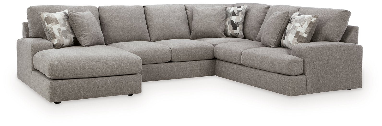 Lindon Sectional with Chaise - Dan Dan The Mattress Man (Midland, MI)