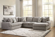 Lindon Sectional with Chaise - Dan Dan The Mattress Man (Midland, MI)