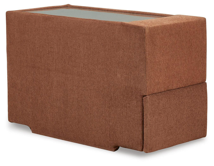 Modmax Balanced Sectional with Audio and Storage Consoles
