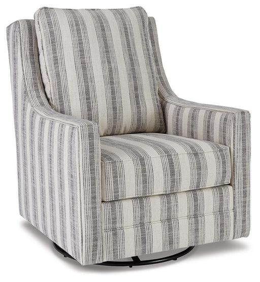 Kambria Swivel Glider Accent Chair - Dan Dan The Mattress Man (Midland, MI)