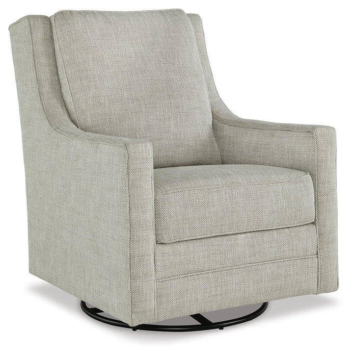 Kambria Swivel Glider Accent Chair - Dan Dan The Mattress Man (Midland, MI)