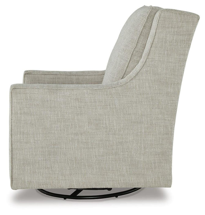Kambria Swivel Glider Accent Chair - Dan Dan The Mattress Man (Midland, MI)