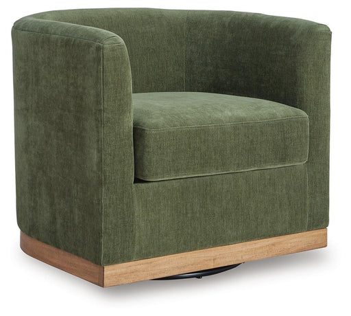 Jersonlow Swivel Accent Chair - Dan Dan The Mattress Man (Midland, MI)
