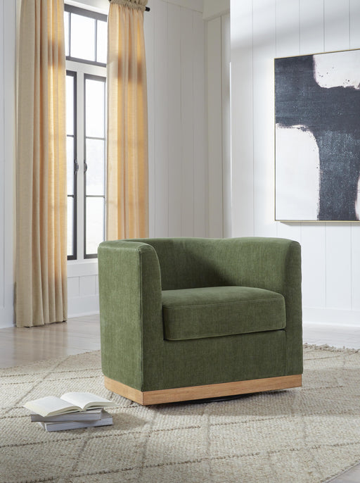 Jersonlow Swivel Accent Chair - Dan Dan The Mattress Man (Midland, MI)