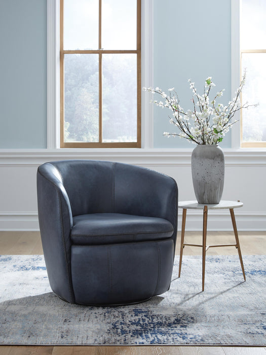 Kierreys Swivel Accent Chair - Dan Dan The Mattress Man (Midland, MI)