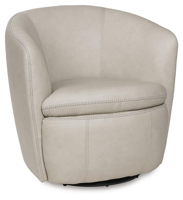 Kierreys Swivel Accent Chair - Dan Dan The Mattress Man (Midland, MI)