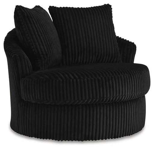 Gramwell Swivel Accent Chair - Dan Dan The Mattress Man (Midland, MI)
