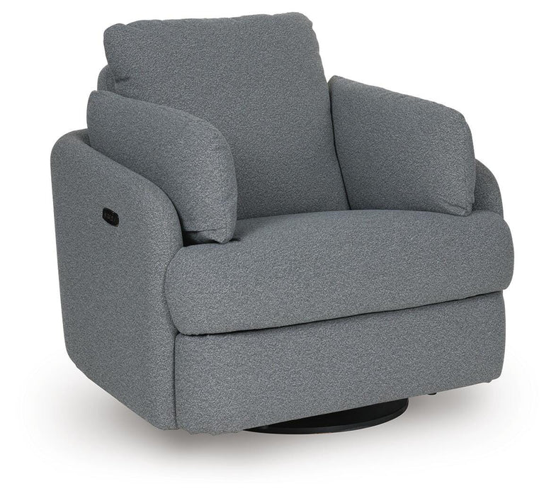 Alainmont Next-Gen Nuvella Swivel Power Recliner - Dan Dan The Mattress Man (Midland, MI)