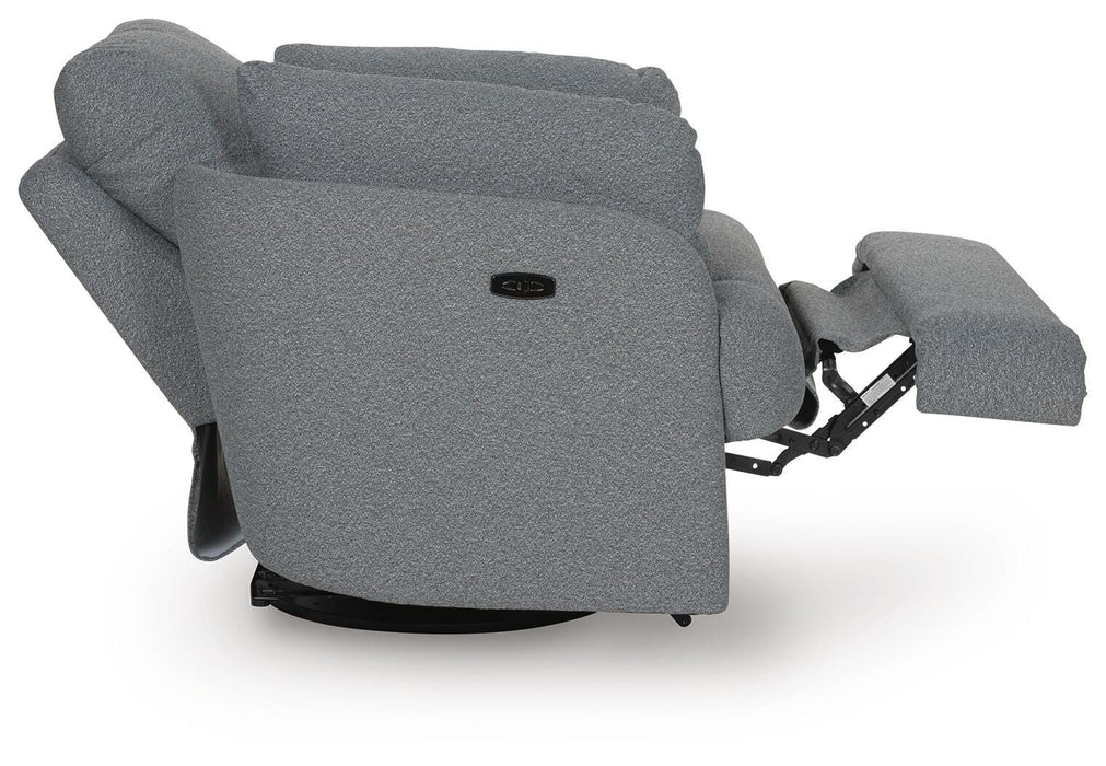 Alainmont Next-Gen Nuvella Swivel Power Recliner - Dan Dan The Mattress Man (Midland, MI)