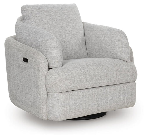 Alainmont Next-Gen Nuvella Swivel Power Recliner - Dan Dan The Mattress Man (Midland, MI)