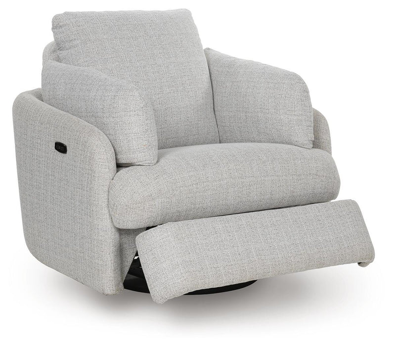 Alainmont Next-Gen Nuvella Swivel Power Recliner - Dan Dan The Mattress Man (Midland, MI)