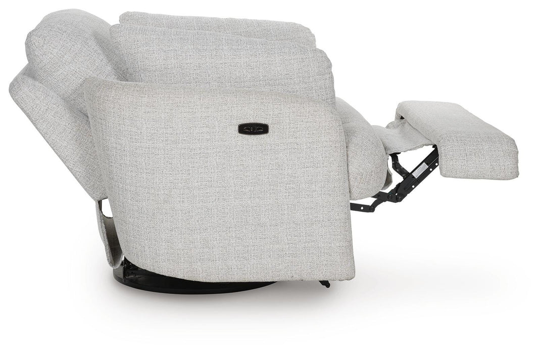 Alainmont Next-Gen Nuvella Swivel Power Recliner - Dan Dan The Mattress Man (Midland, MI)