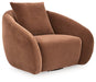 Yahya Swivel Accent Chair - Dan Dan The Mattress Man (Midland, MI)