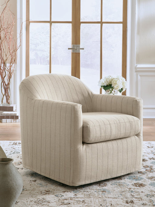 Valwick Swivel Accent Chair - Dan Dan The Mattress Man (Midland, MI)