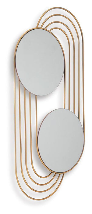 Warrenley Accent Mirror - Dan Dan The Mattress Man (Midland, MI)