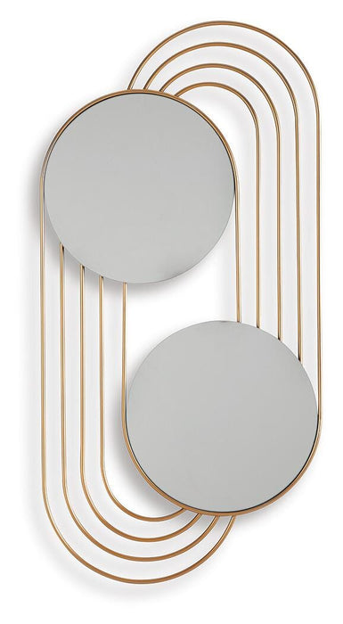 Warrenley Accent Mirror - Dan Dan The Mattress Man (Midland, MI)