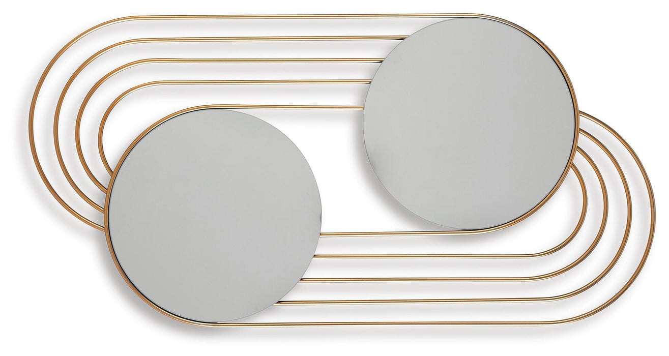 Warrenley Accent Mirror - Dan Dan The Mattress Man (Midland, MI)