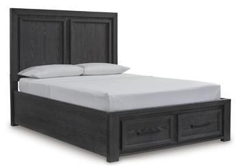 Foyland Panel Storage Bed