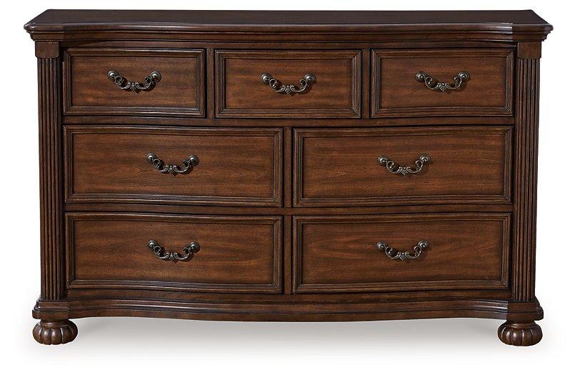 Ashley Furniture Lavinton Brown Dresser and Mirror Ashley Furniture Lavinton Brown Dresser and Mirror