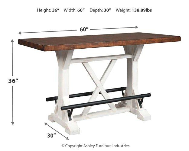 Valebeck Counter Height Dining Table