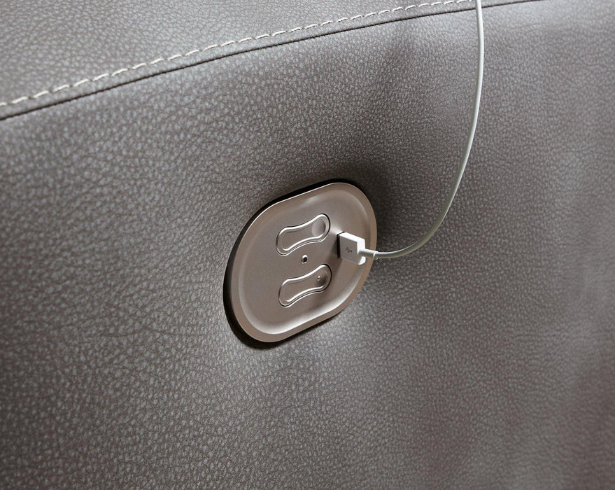 Next-Gen DuraPella Power Reclining Sectional Sofa - Dan Dan The Mattress Man (Midland, MI)