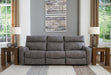 Next-Gen DuraPella Power Reclining Sectional Sofa - Dan Dan The Mattress Man (Midland, MI)