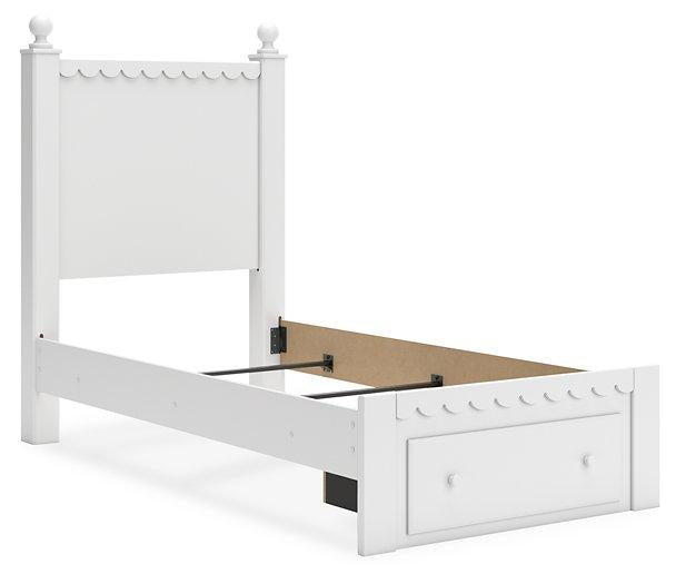 Mollviney Panel Storage Bed