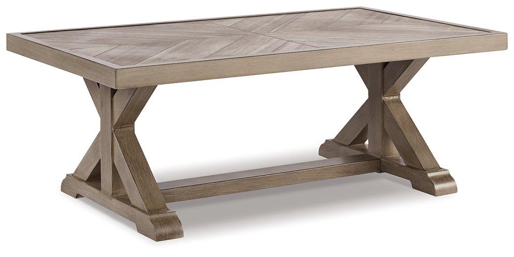 Beachcroft Outdoor Coffee Table - Dan Dan The Mattress Man (Midland, MI)
