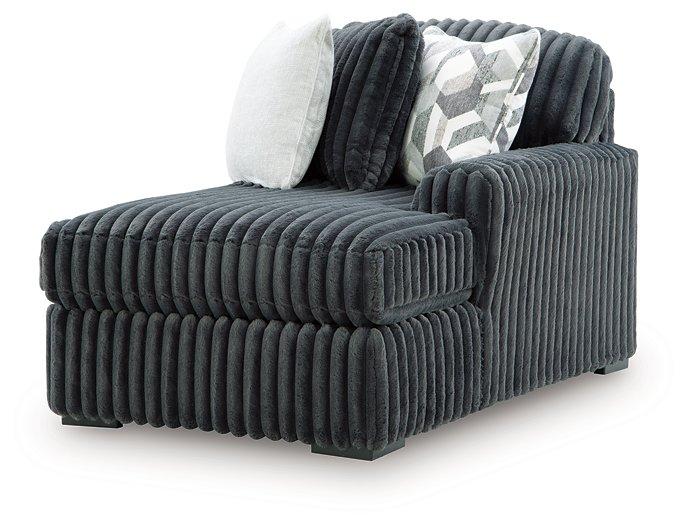 Midnight-Madness Sectional Sofa with Chaise - Dan Dan The Mattress Man (Midland, MI)